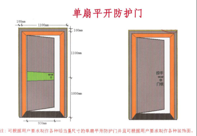 临沧2mmpb防护铅门